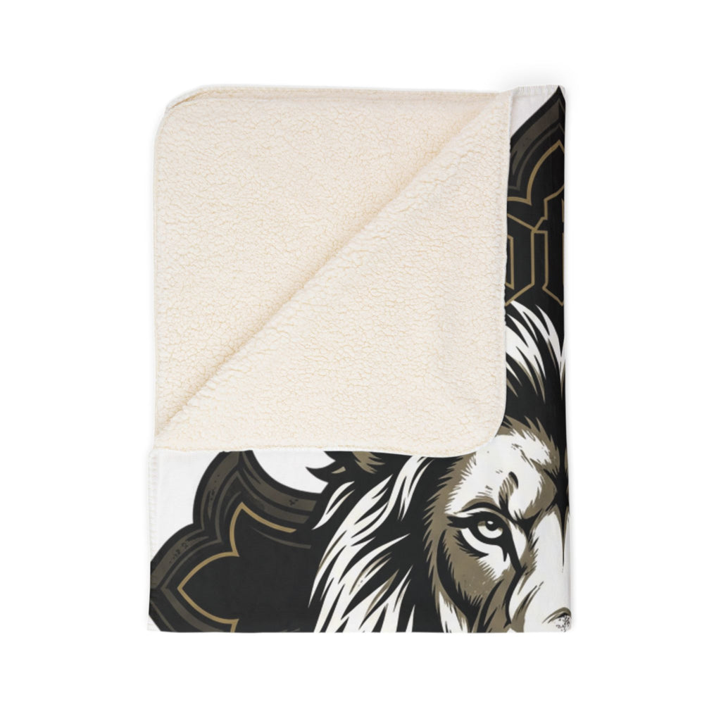Lion of Judah Fleece Sherpa Blanket — Ultimate Eternal Legacy