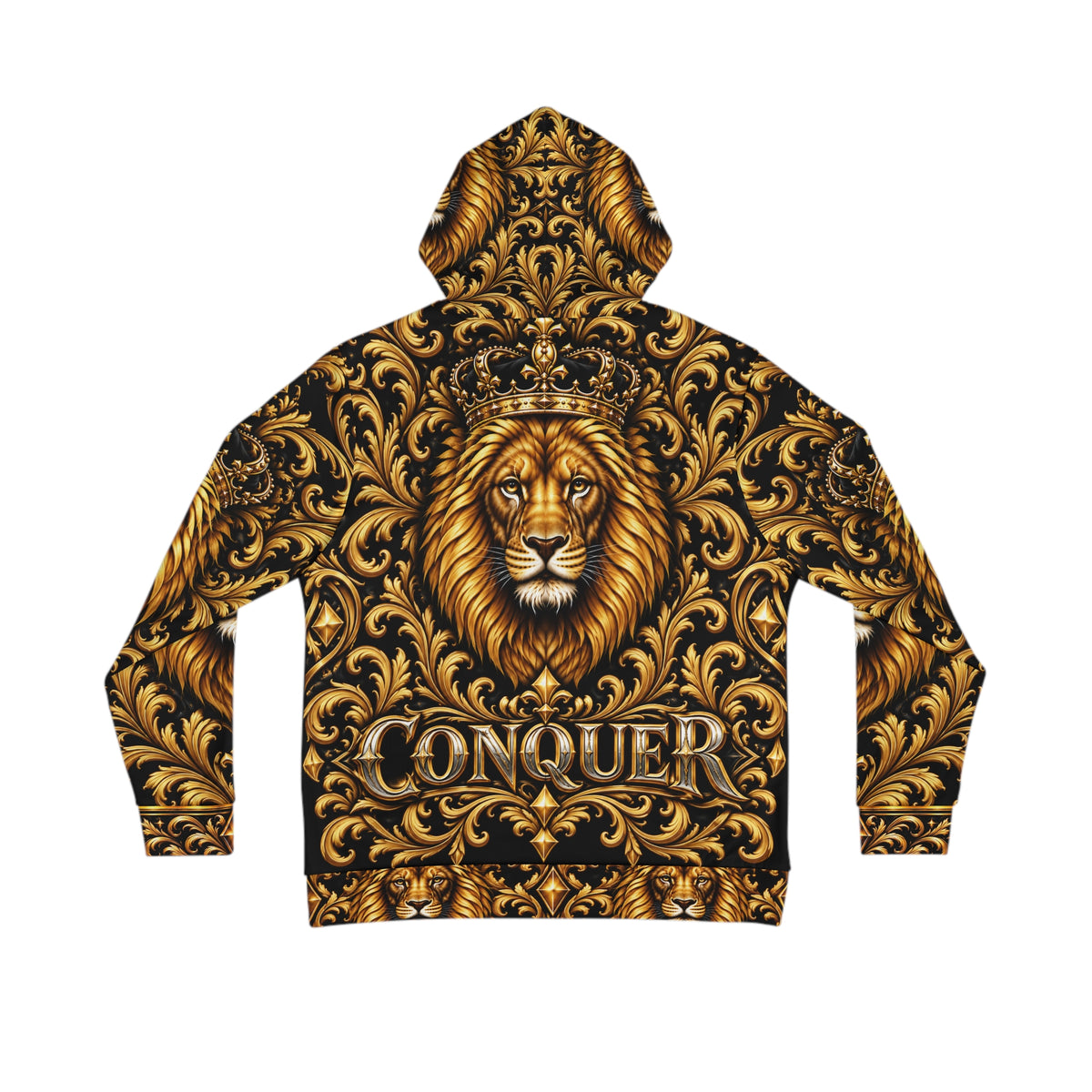 Conquer Lion Baroque Hoodie