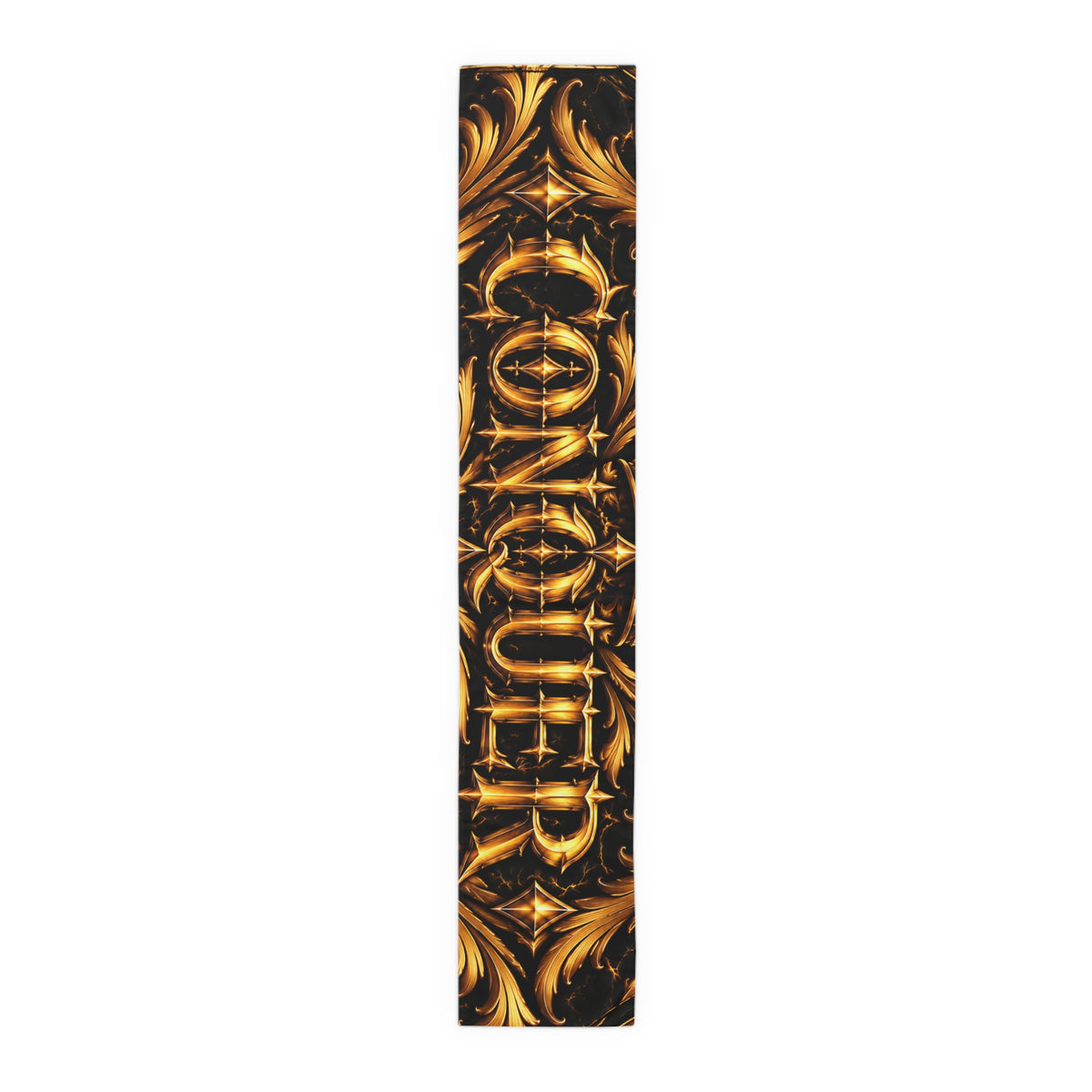 CONQUER | Mystical Golden Celestial Table Runner