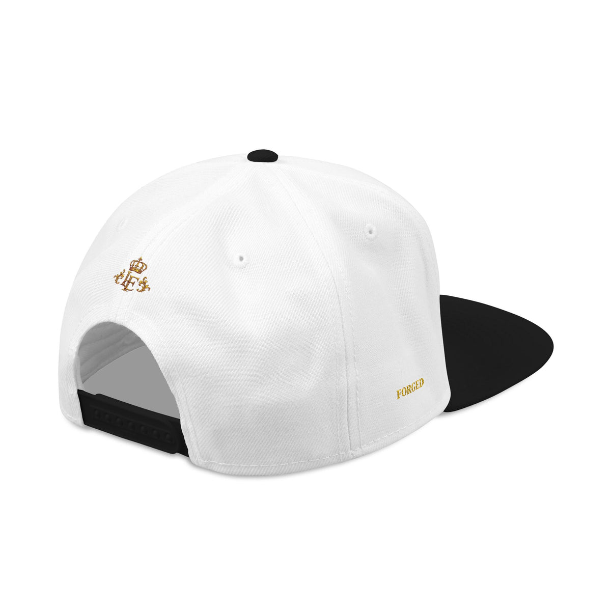 Embroidered Lion Crest Snapback Hat
