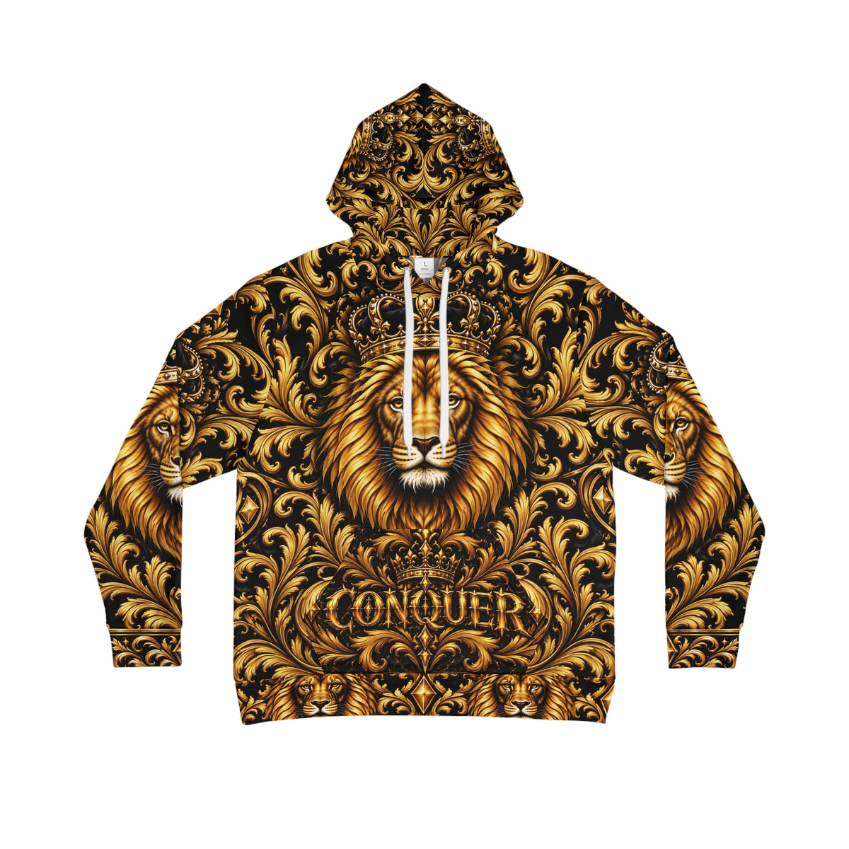 Conquer Lion Baroque Hoodie
