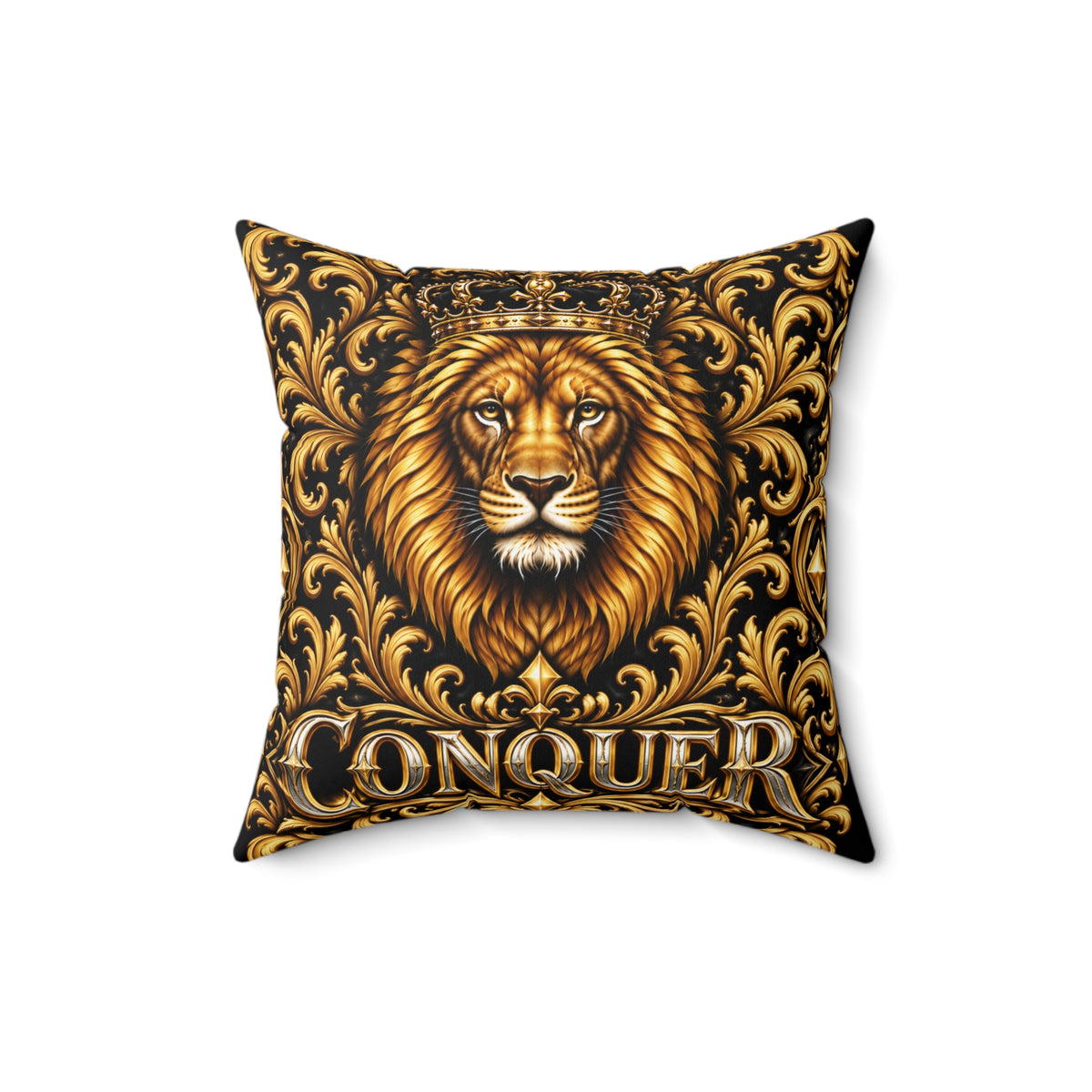 Conquer Lion Decorative Pillow
