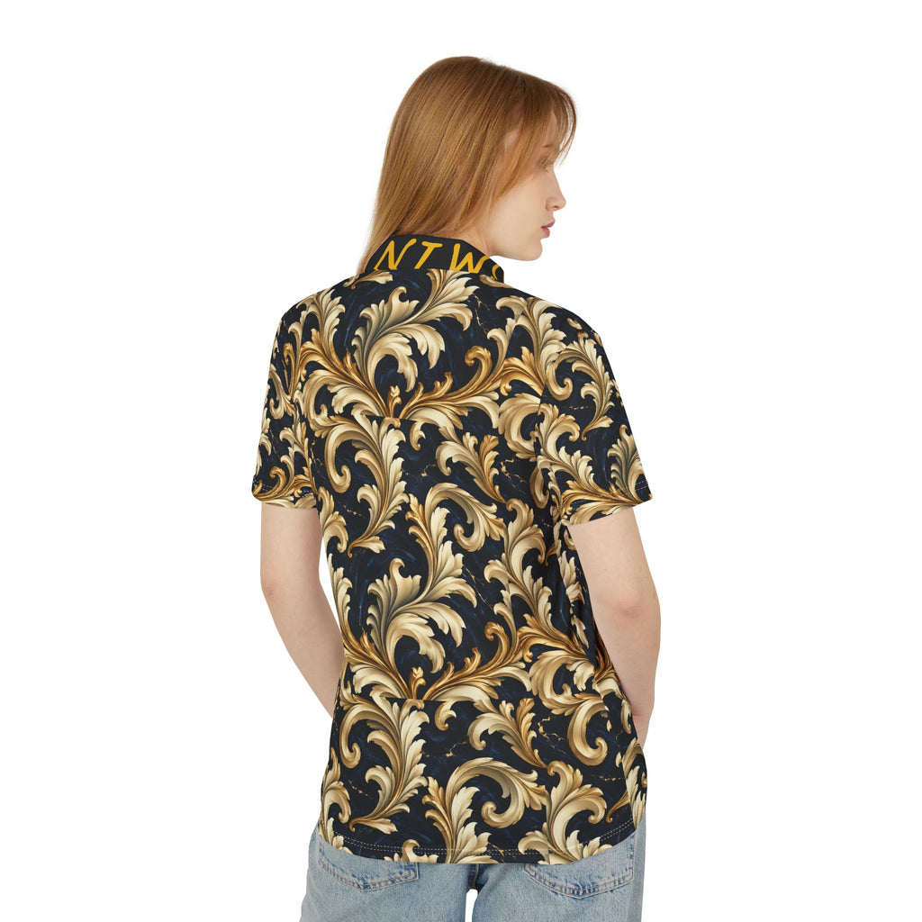 Dominion Baroque Gold Scroll Polo