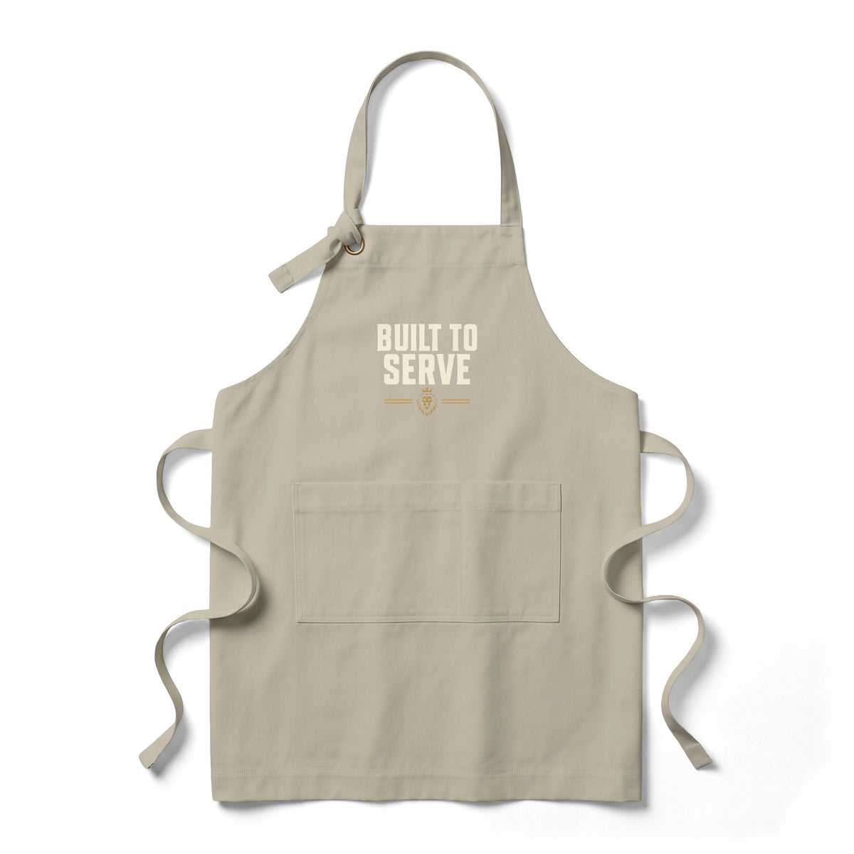 Built to Serve Bib Apron — Heavy Twill Cooking & BBQ Apron LegacyForged™