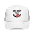 Legacy Forged Trucker Hat — "Jesus Christ Is My Savior" Embroidered Faith Cap
