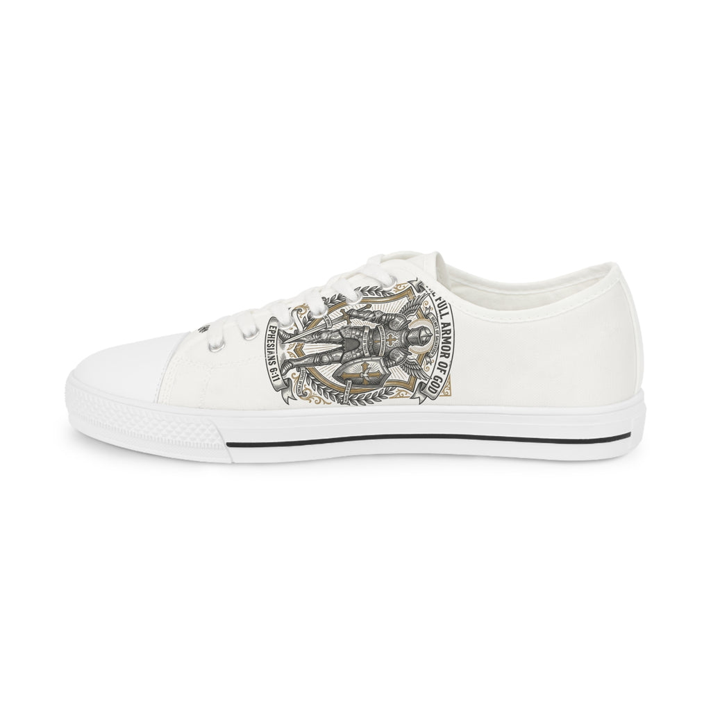 Armor of God Low Top Sneakers – Ephesians 6:11
