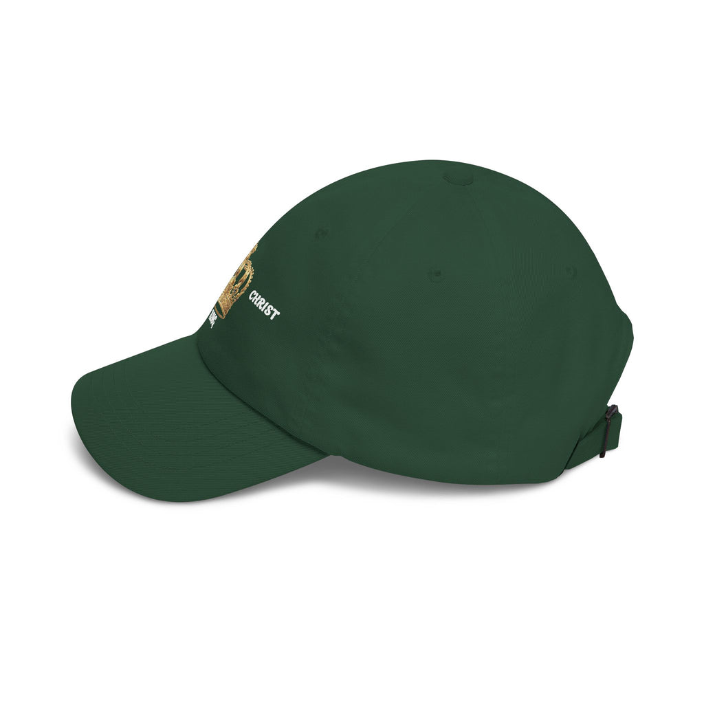 Gold Crown Dad Cap — Classic Embroidered Baseball Hat