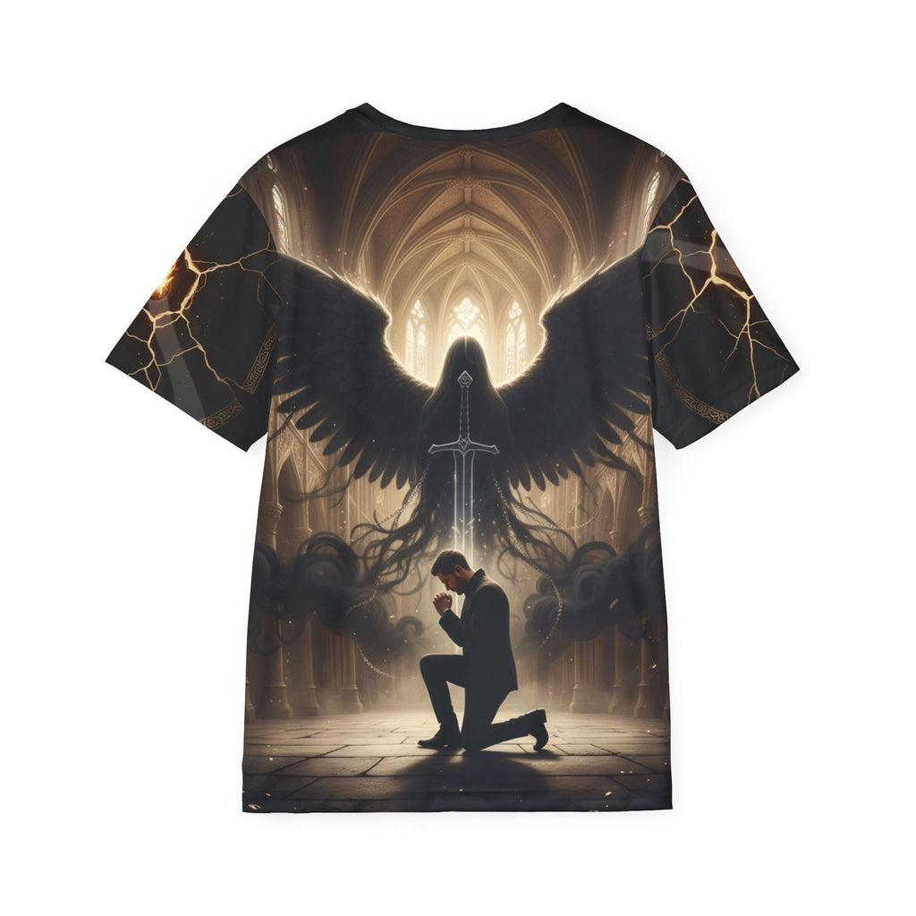 Praying Knight Sports Jersey — Angelic Sword LegacyForged™