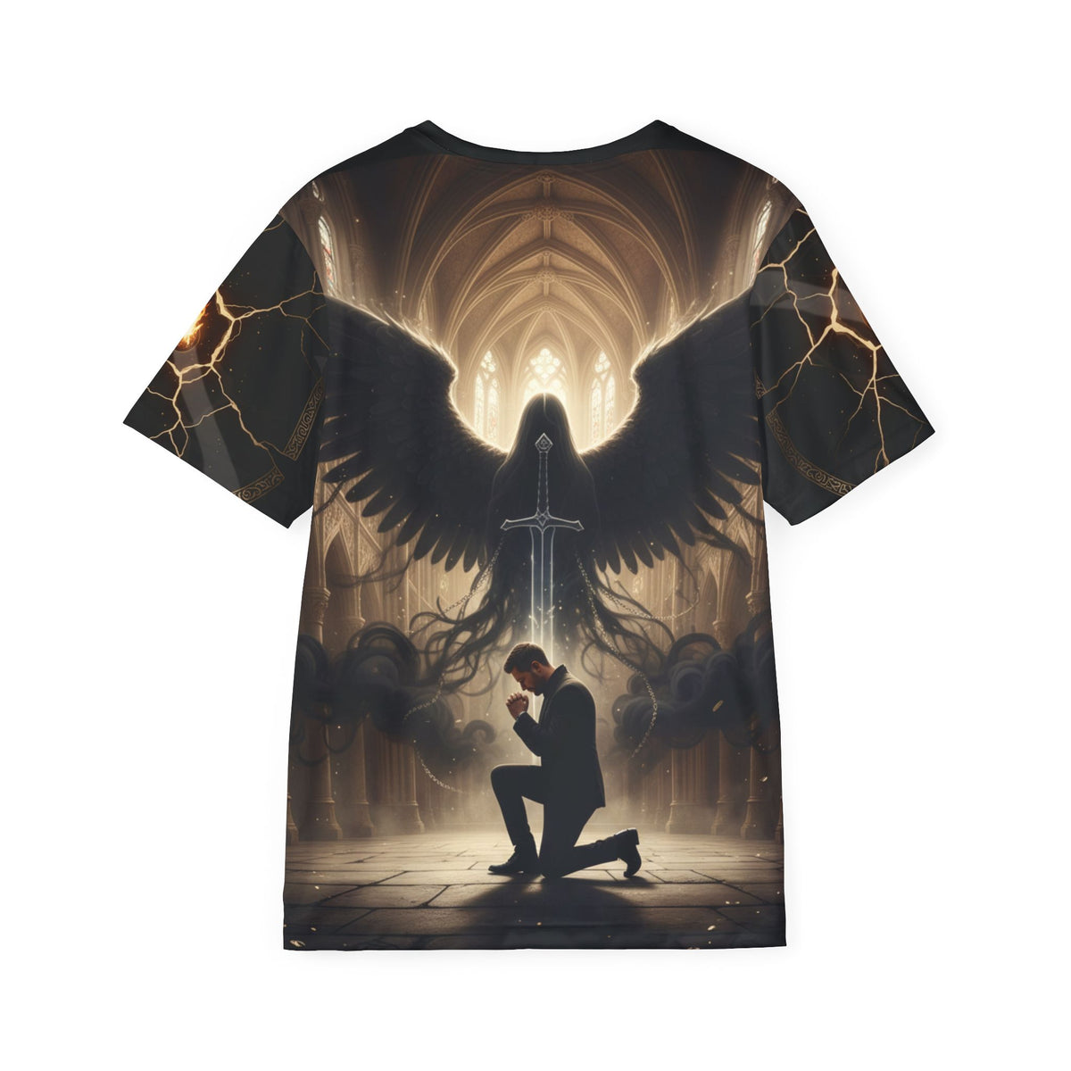 Praying Knight Sports Jersey — Angelic Sword LegacyForged™