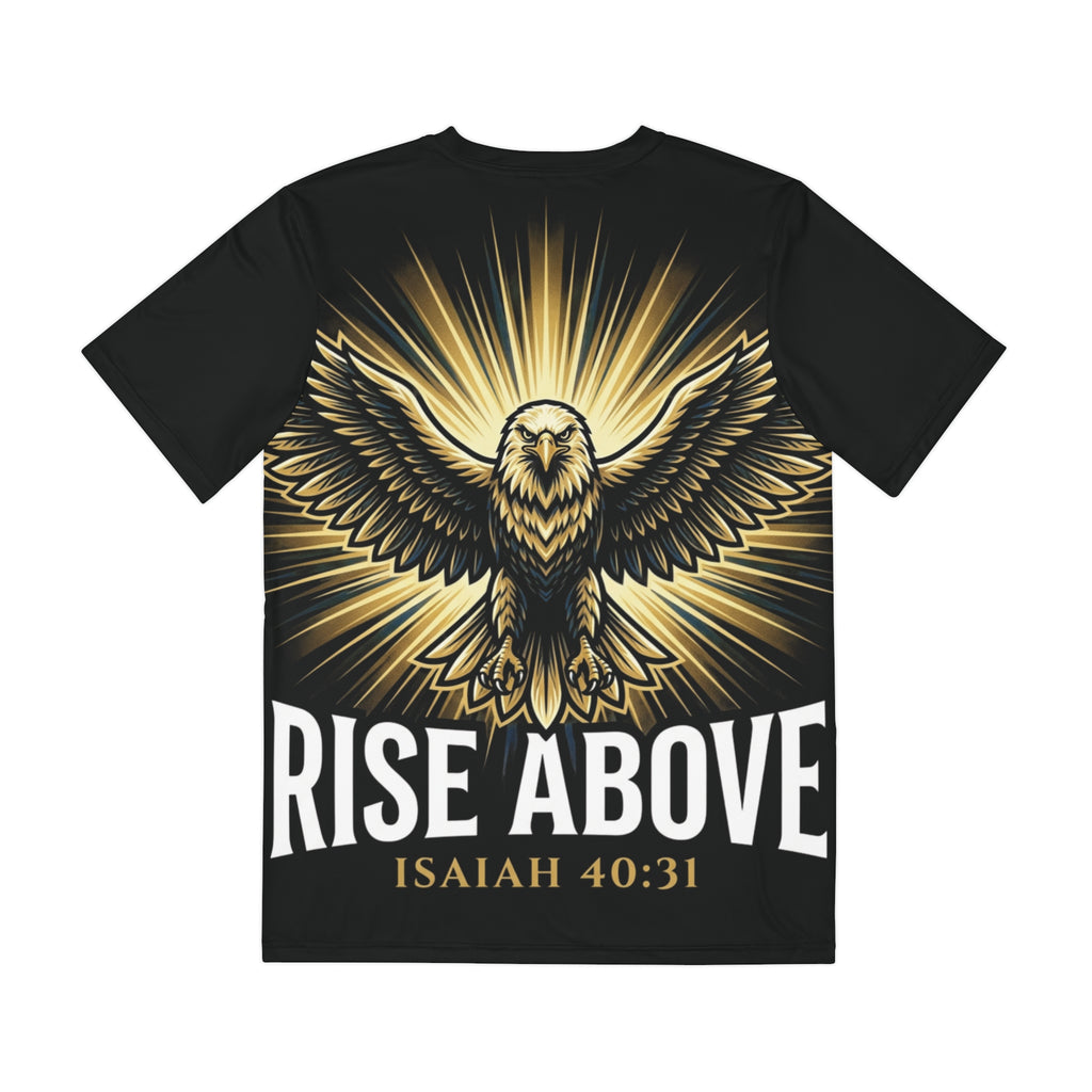 Rise Above Isaiah 40:31 Eagle T-Shirt