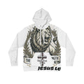 Christian Lion Hoodie — "The Lord Is My Strength and My Shield" (Psalm 28:7) LegacyForged™