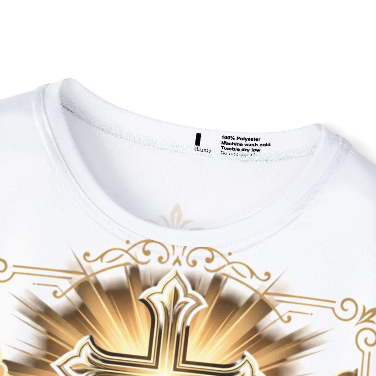Men's Jersey — "The LORD is my light" Psalm 27:1 Christian Athletic Tee
