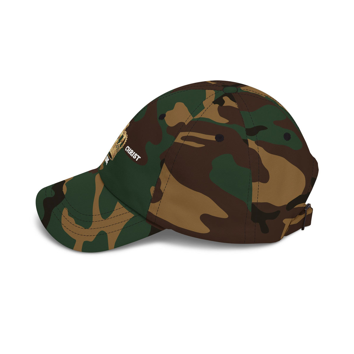 Gold Crown Dad Cap — Classic Embroidered Baseball Hat
