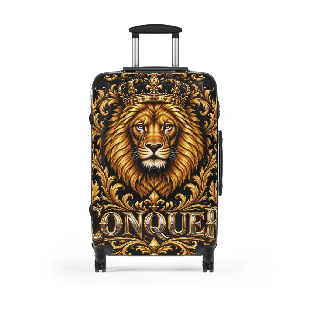 Jesus Strength Lion Christian Suitcase