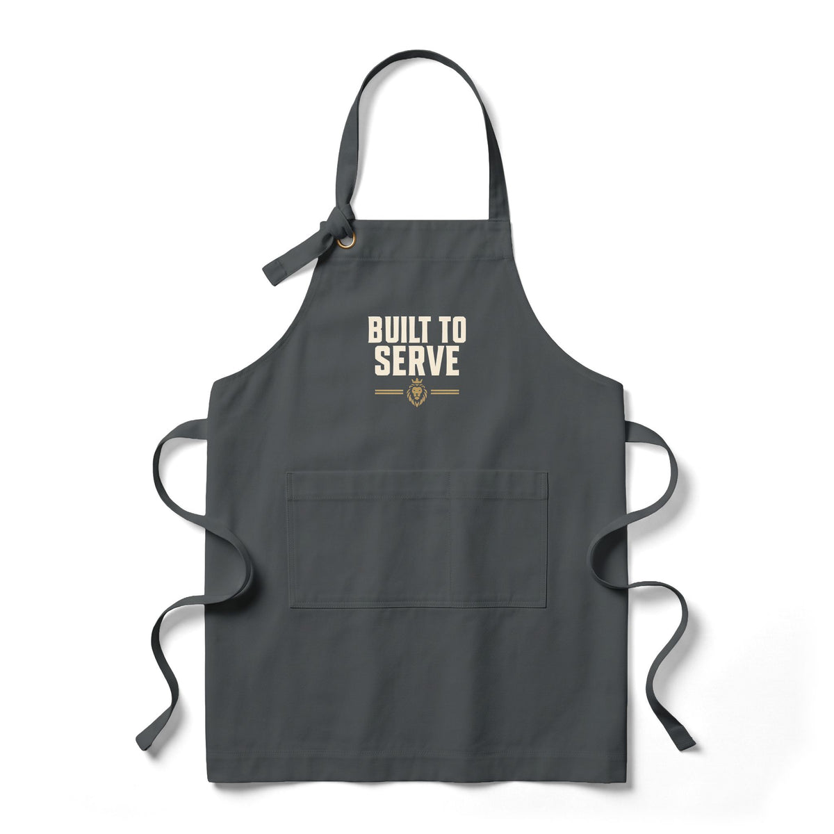 Built to Serve Bib Apron — Heavy Twill Cooking & BBQ Apron LegacyForged™