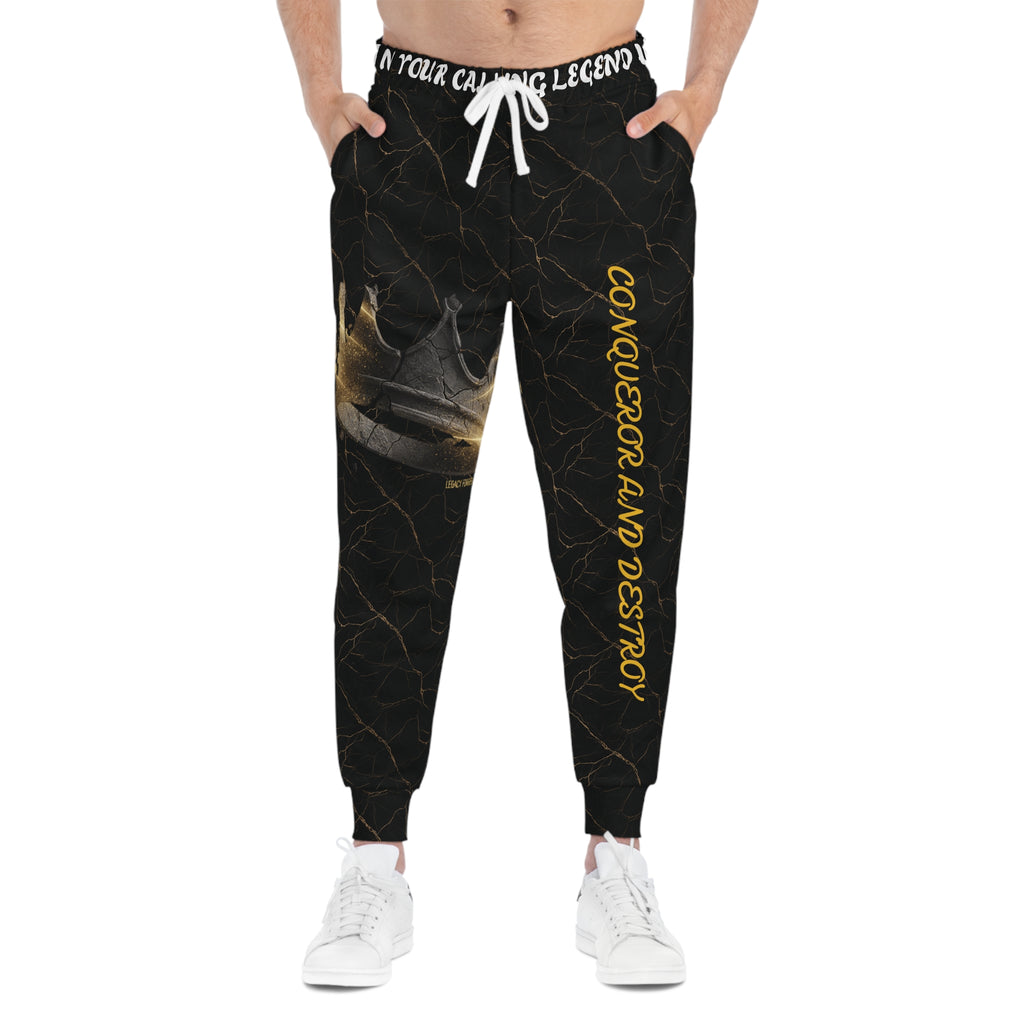 Conqueror Joggers — Built to Destroy Limits LegacyForged™