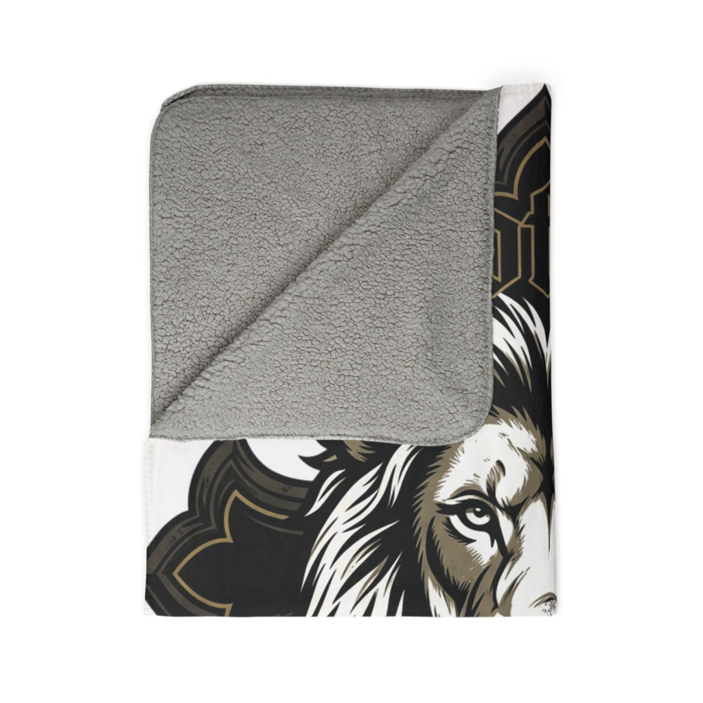 Lion of Judah Fleece Sherpa Blanket — Ultimate Eternal Legacy