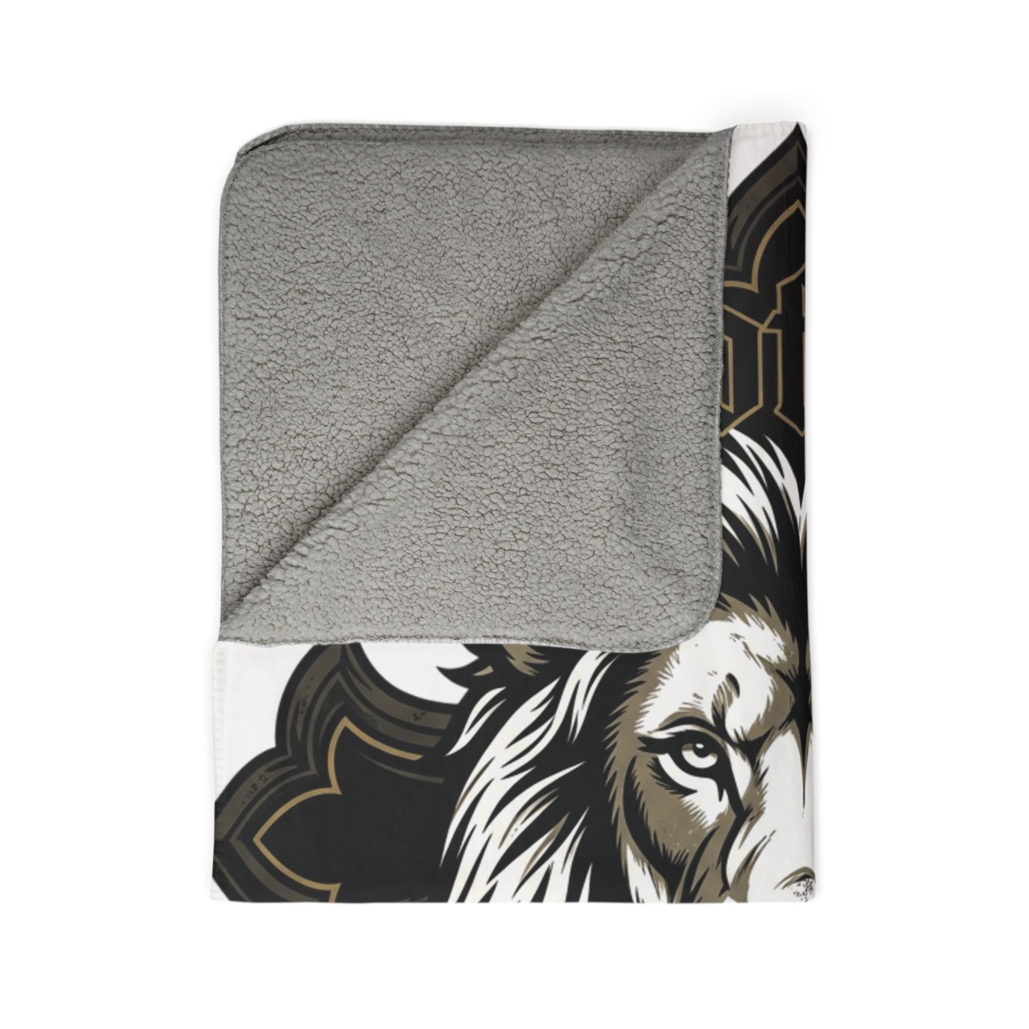 Lion of Judah Fleece Sherpa Blanket — Ultimate Eternal Legacy