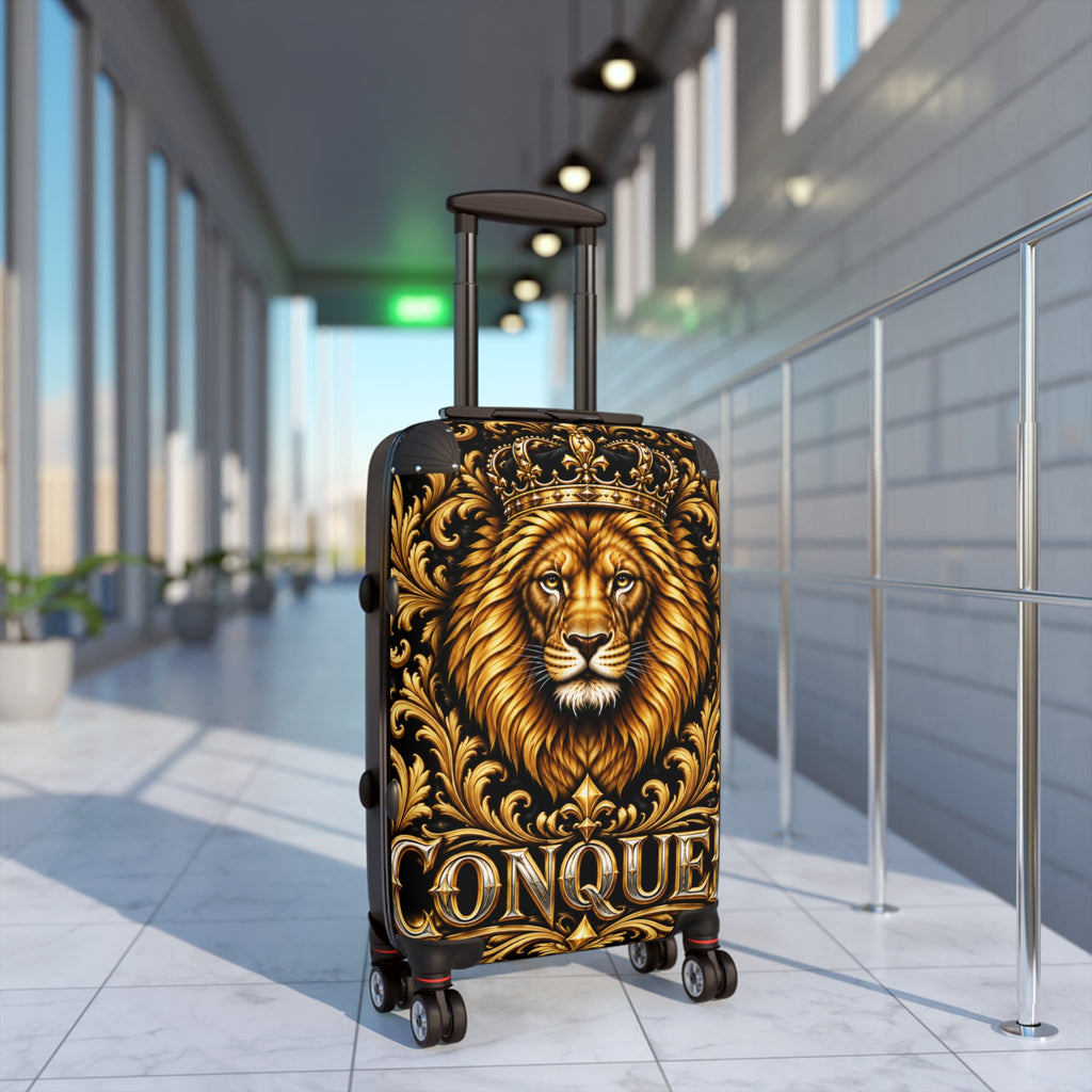 Jesus Strength Lion Christian Suitcase
