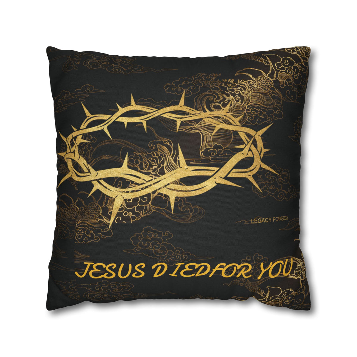 Jesus Died For You Decorative Pillowcase LegacyForged™