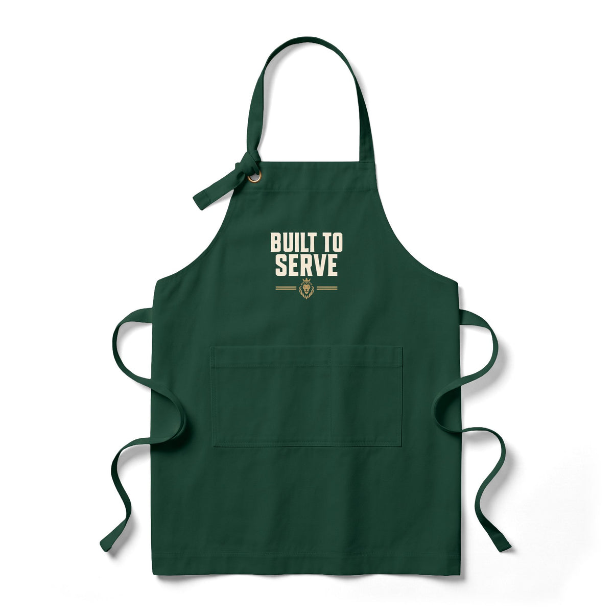 Built to Serve Bib Apron — Heavy Twill Cooking & BBQ Apron LegacyForged™