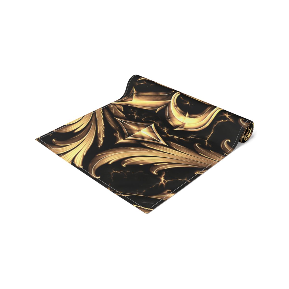 CONQUER | Mystical Golden Celestial Table Runner