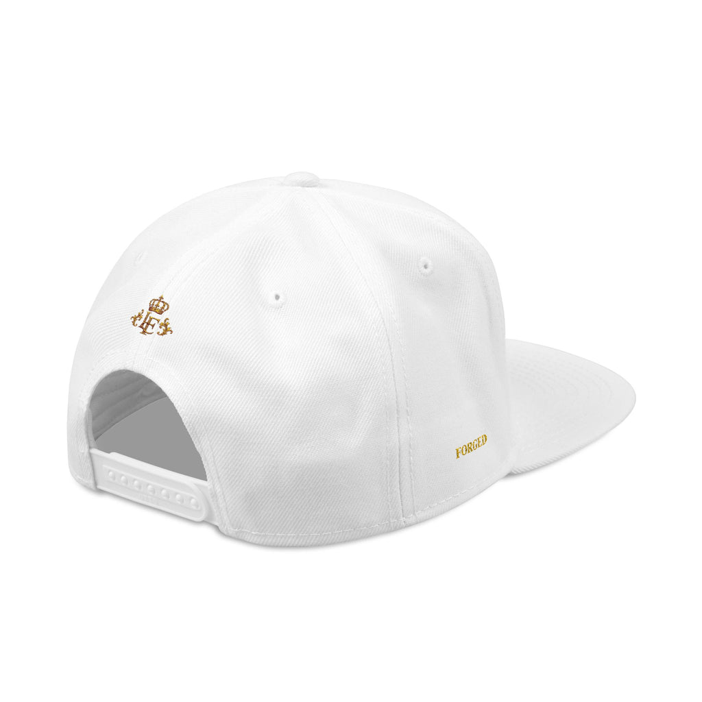 Embroidered Lion Crest Snapback Hat