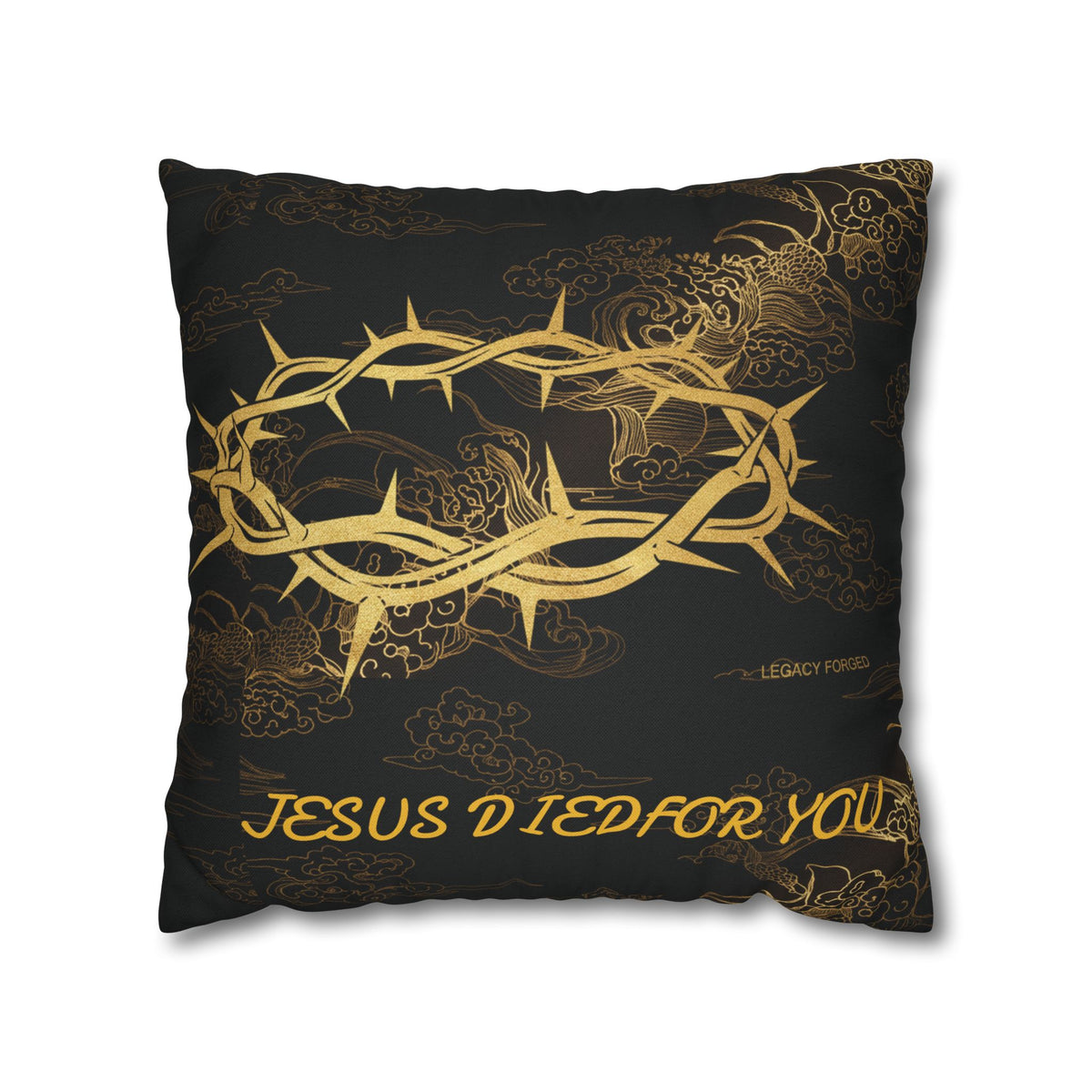 Jesus Died For You Decorative Pillowcase LegacyForged™
