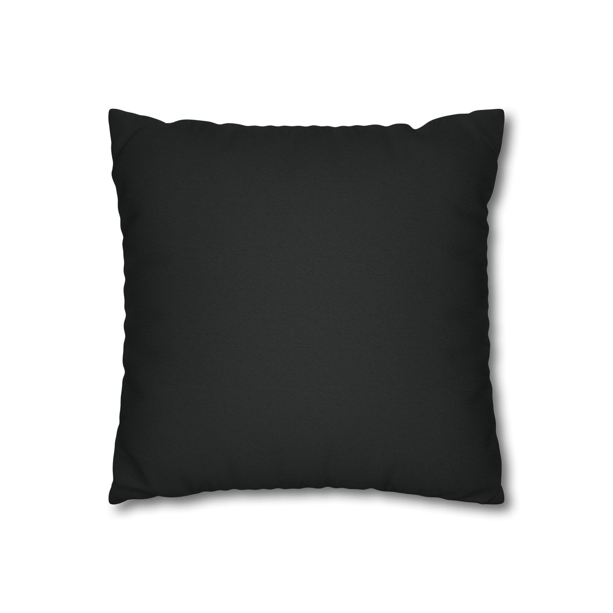 Gold Crown Decorative Pillowcase — Royal Black Throw Pillow Cover