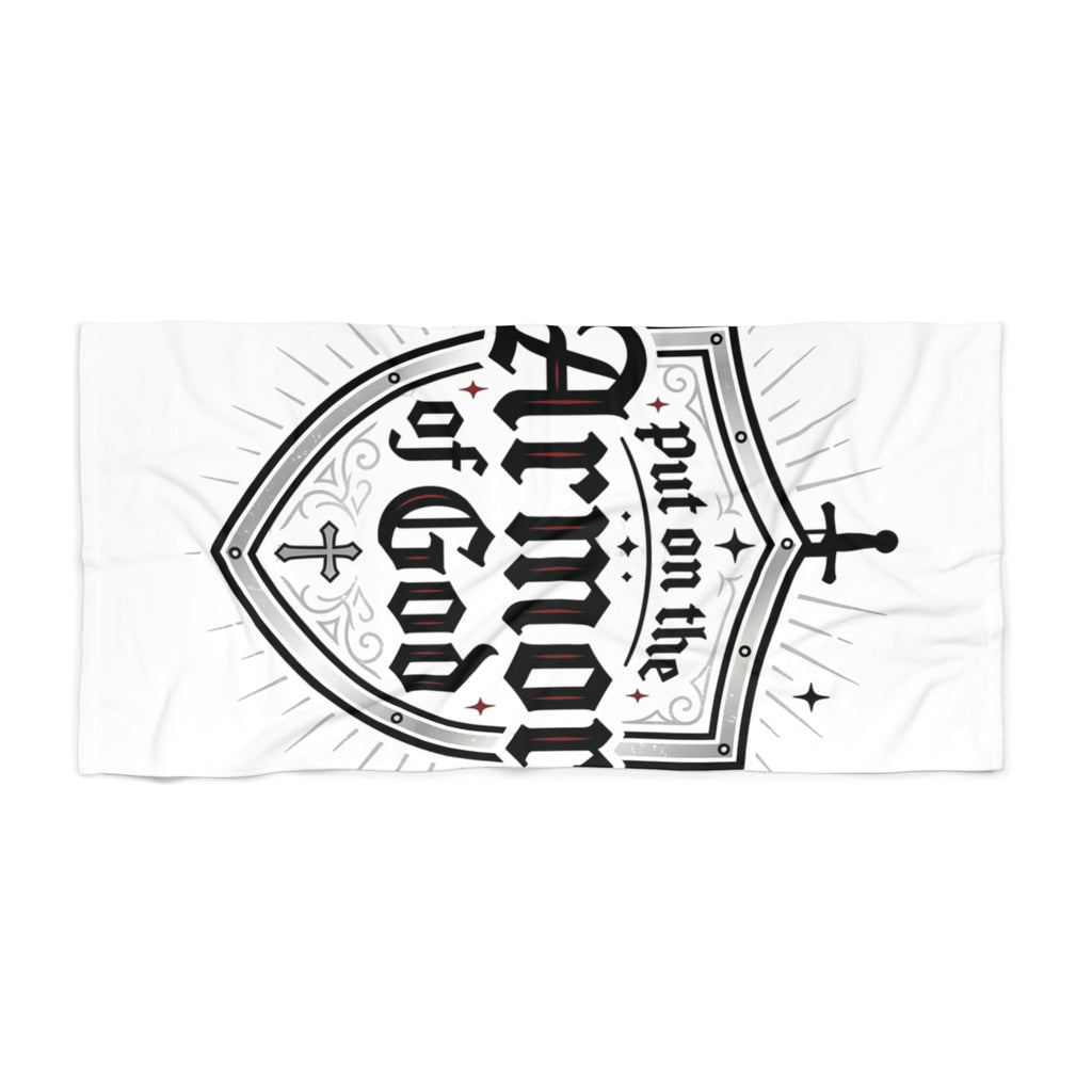 Armor of God Beach Towel