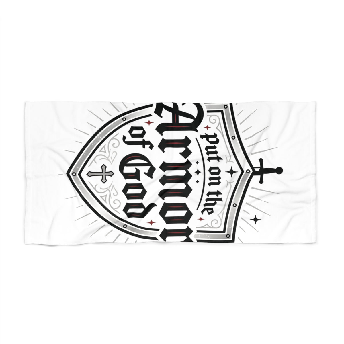 Armor of God Beach Towel