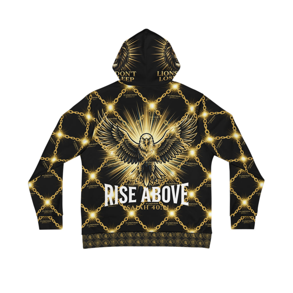 Forged in the Fire Hoodie — Eagle Spirit Faith Pullover LegacyForged™