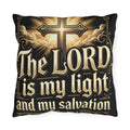 The LORD Is My Light — Psalm 27:1 Outdoor Pillow