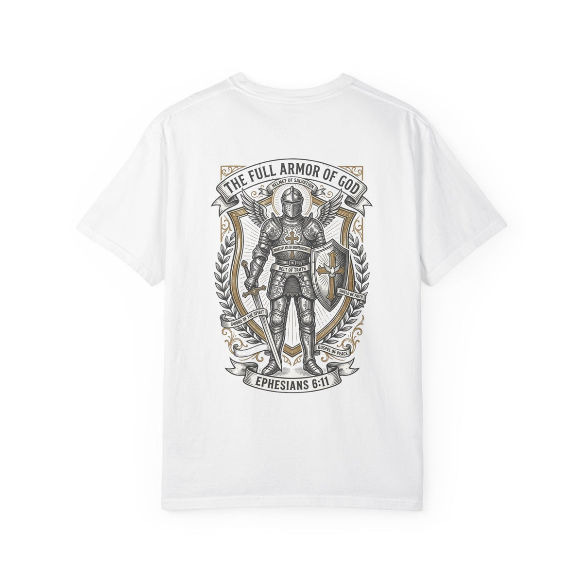 Armor of God T‑Shirt — "The Full Armor of God" Ephesians 6:11 Christian Tee