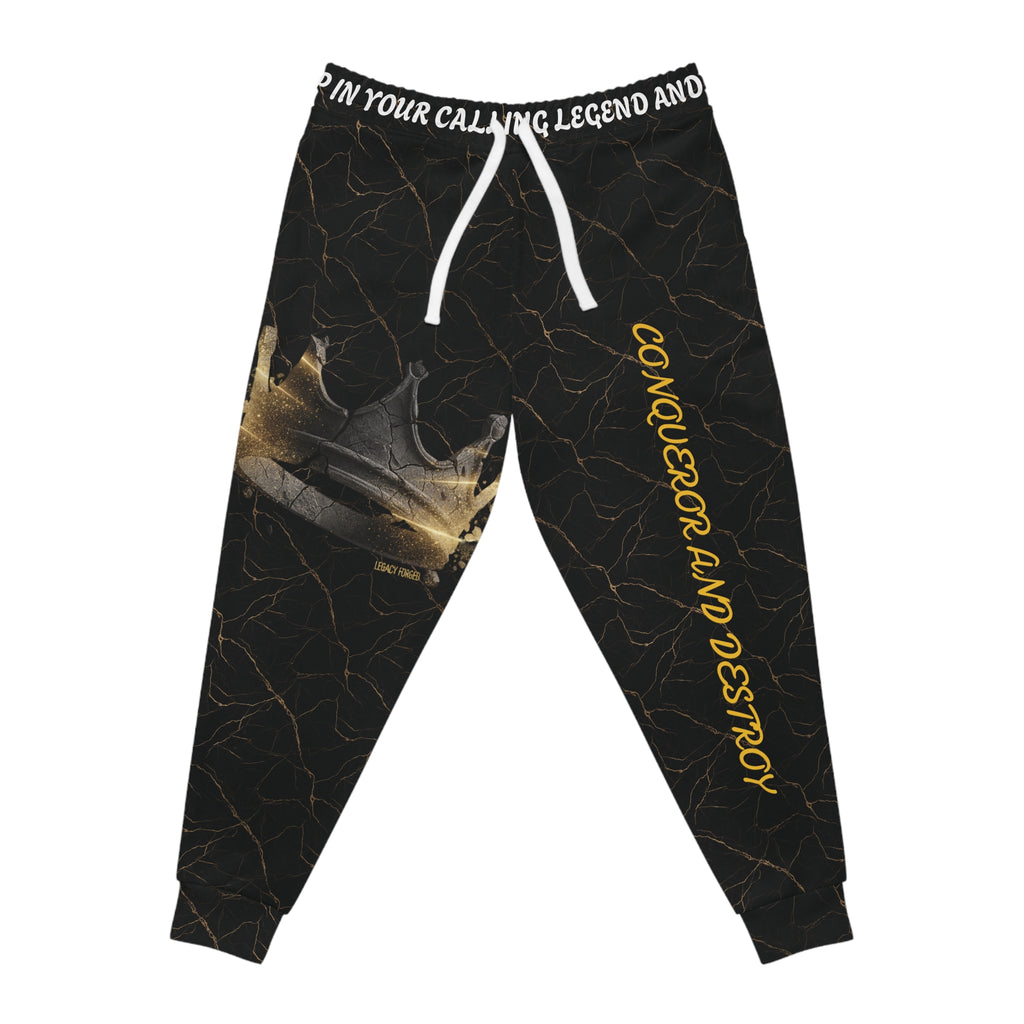 Conqueror Joggers — Built to Destroy Limits LegacyForged™