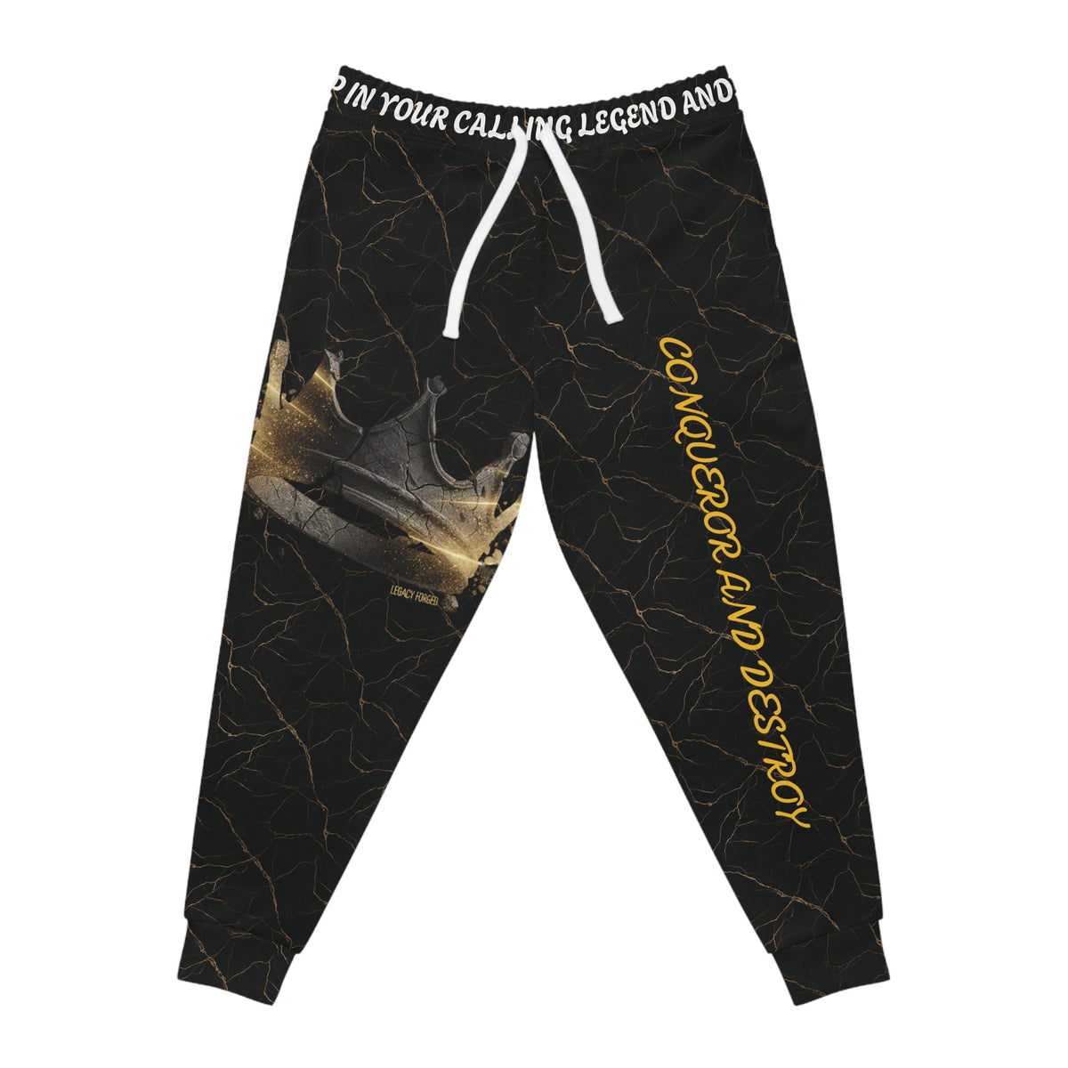 Conqueror Joggers — Built to Destroy Limits LegacyForged™
