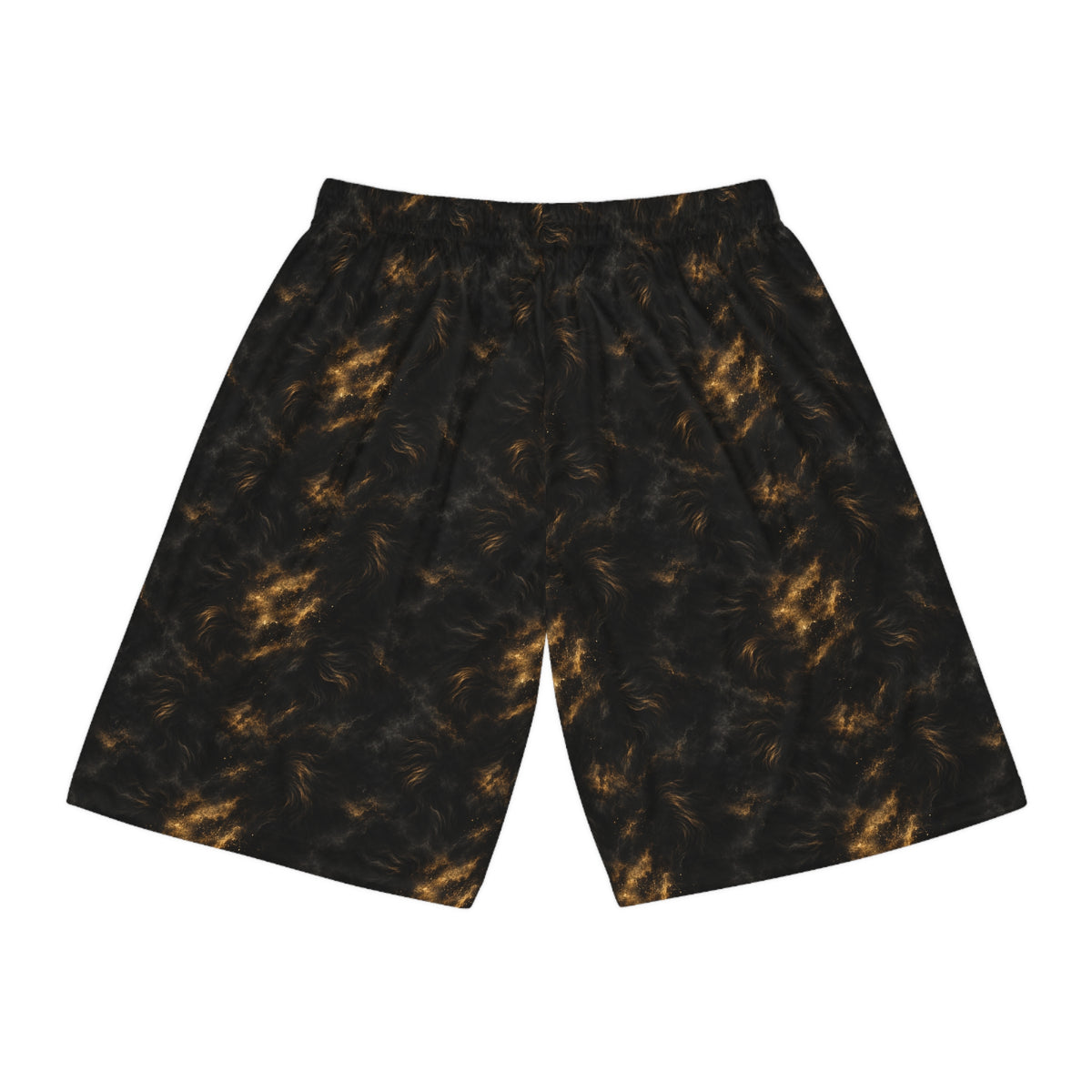 Basketball Shorts — "Crowned With Purpose" Tie-Dye Athletic Shorts LegacyForged™