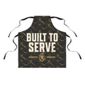 Built to Serve Apron — Bold Lion Graphic BBQ & Chef Apron LegacyForged™