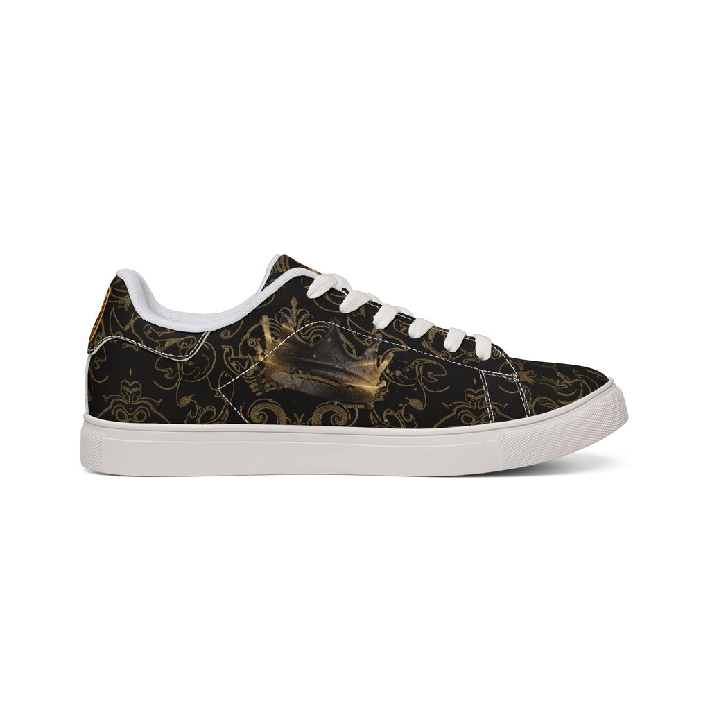 Walk Your Path Low-Tops — Dark Baroque Leather Sneakers LegacyForged™