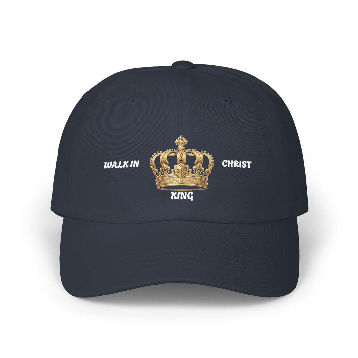 Gold Crown Dad Cap — Classic Embroidered Baseball Hat