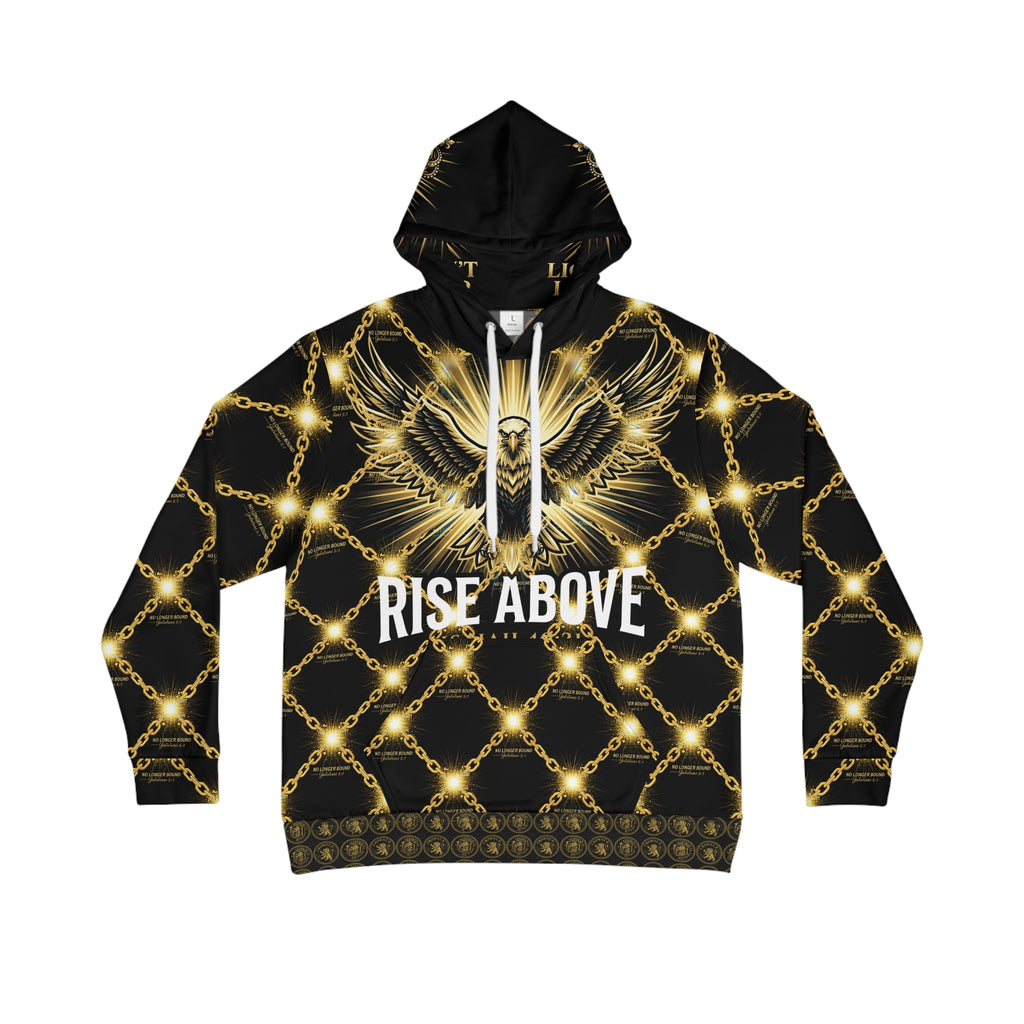 Forged in the Fire Hoodie — Eagle Spirit Faith Pullover LegacyForged™