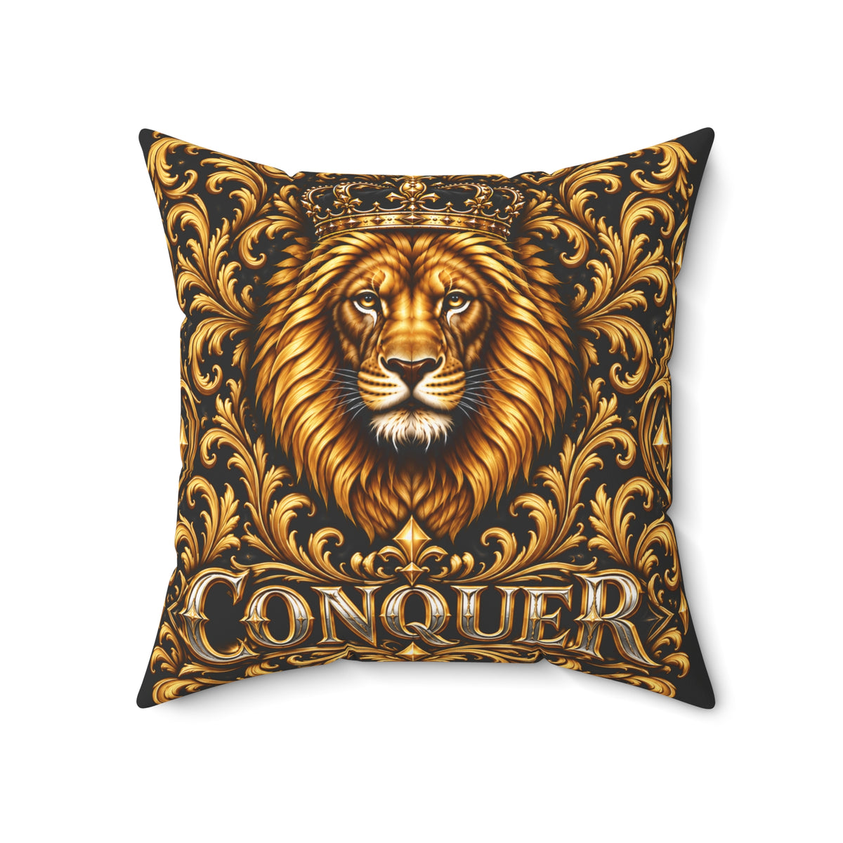 Conquer Lion Decorative Pillow