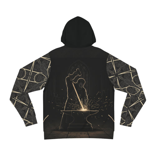 Blacksmith Forge Hoodie — Hammer & Anvil Fashion Hoodie LegacyForged™