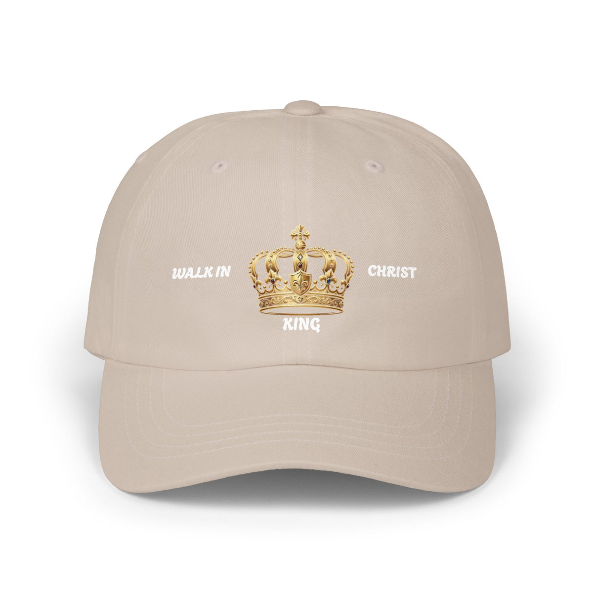 Gold Crown Dad Cap — Classic Embroidered Baseball Hat