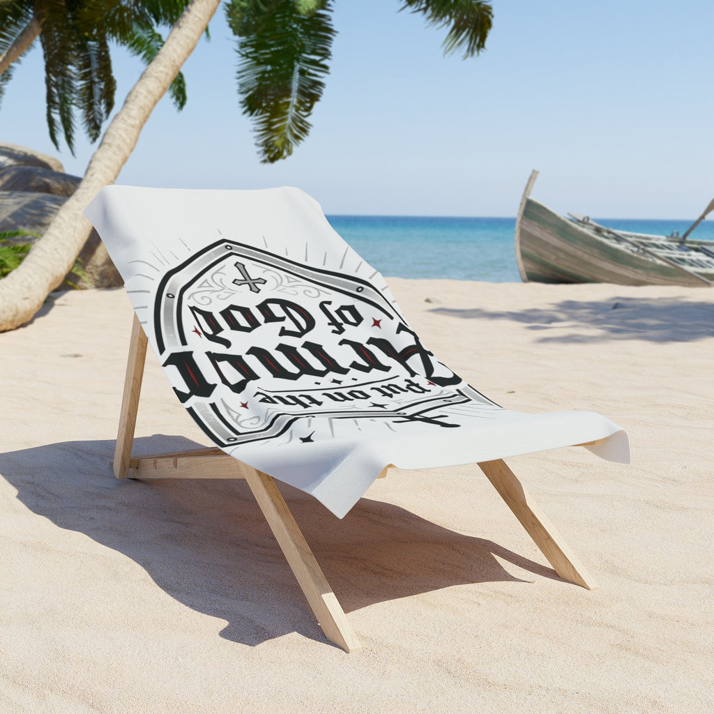 Armor of God Beach Towel