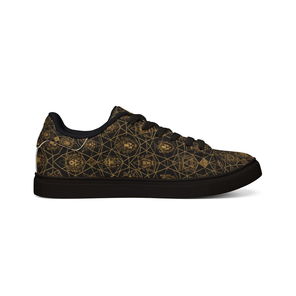 Men's Bold  Lion luxuries low top sneakers