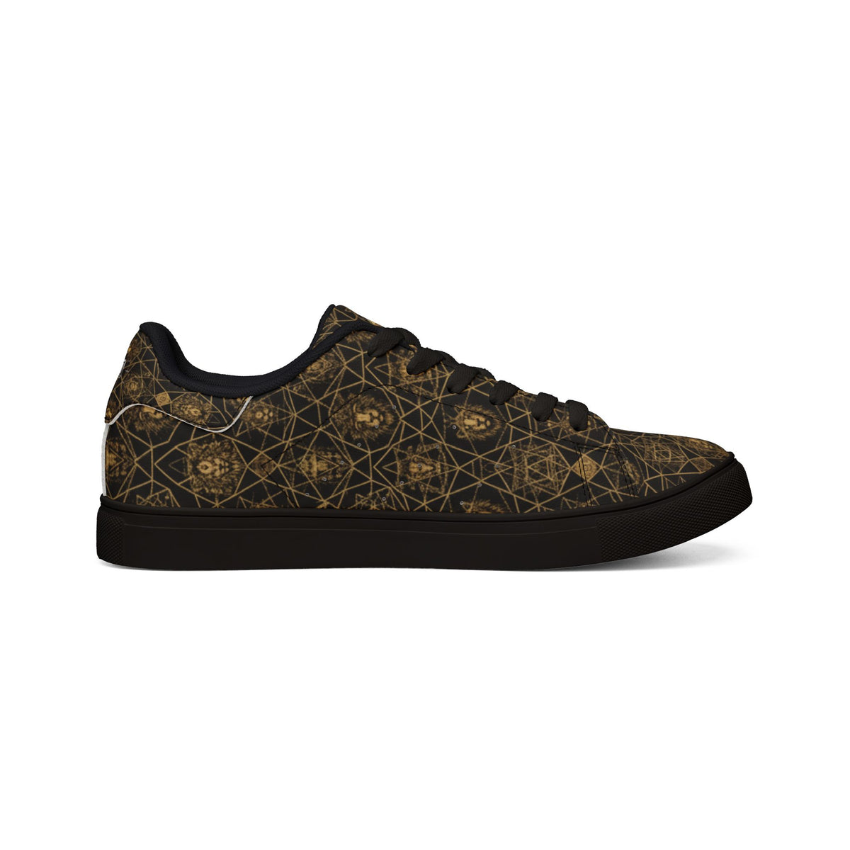 Men's Bold  Lion luxuries low top sneakers