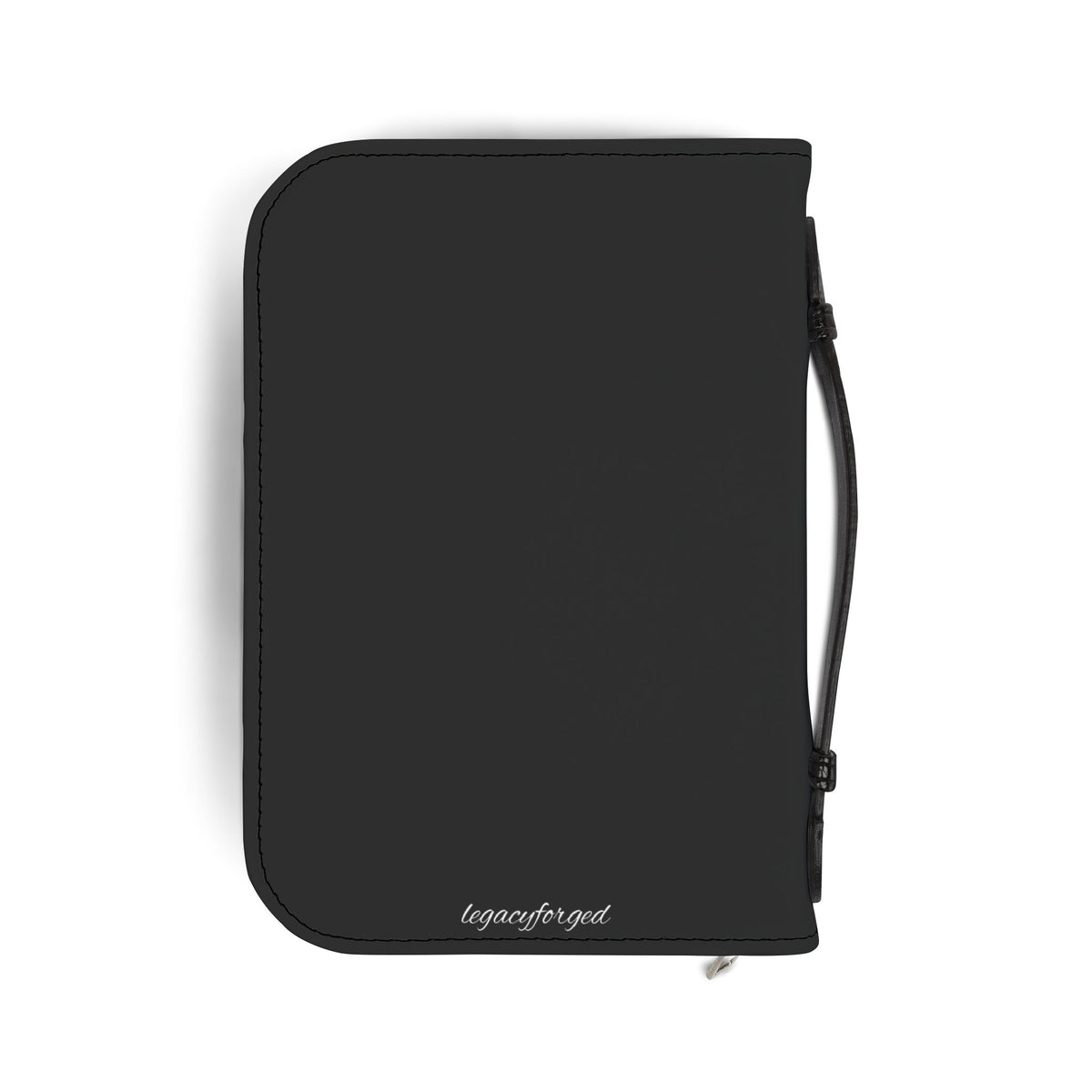 Bible Cover — "Pray • Prepare • Execute" Sword & Open Bible Zippered Cover LegacyForged™