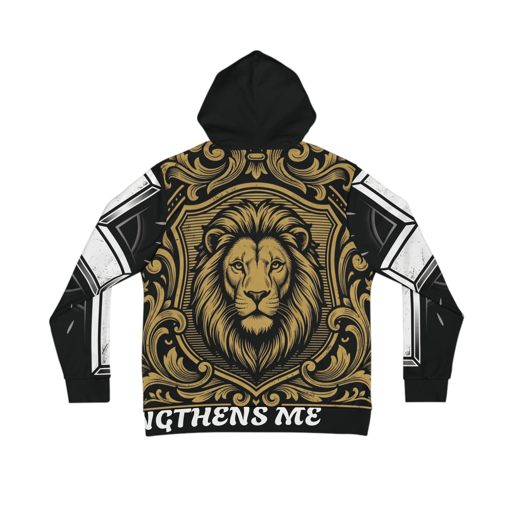 Jesus Strength Lion Hoodie — Christian Faith