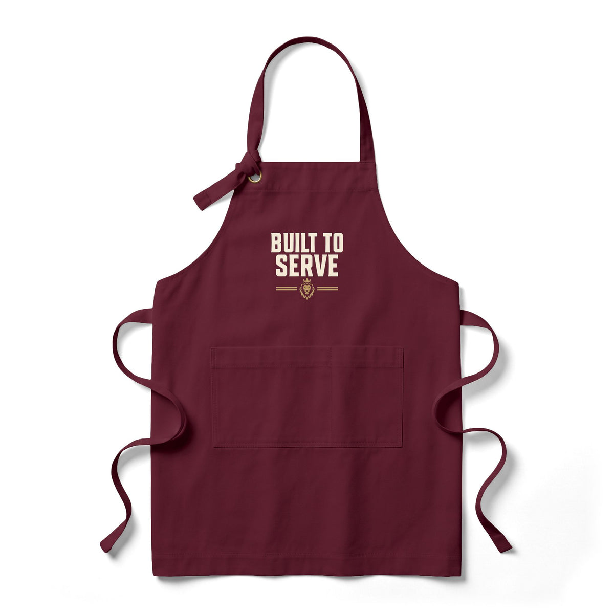 Built to Serve Bib Apron — Heavy Twill Cooking & BBQ Apron LegacyForged™